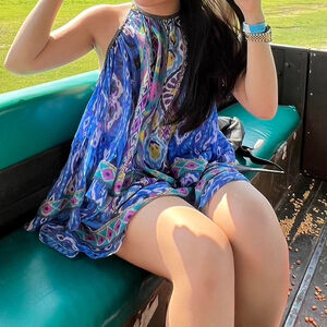 ZARA PRINTED SKIRT AND TOP SET